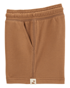 Toddler Pull-On French Terry Rec Shorts - Brown, image 5 of 7 slides