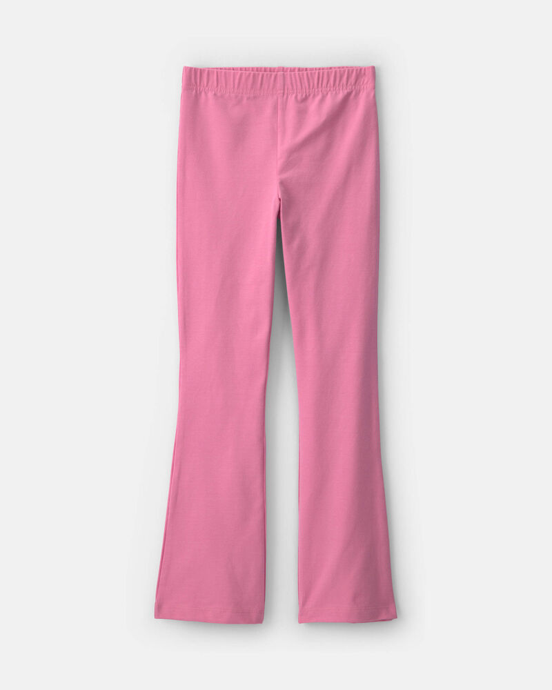 Filles - Legging extensible &agrave; jambe &eacute;vas&eacute;e - Rose, image 1 sur 3 diapositives