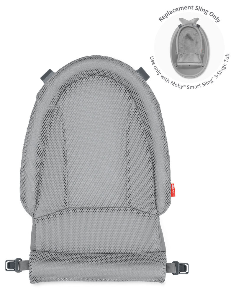 MOBY&reg; Smart Sling&trade; 3-Stage Tub Sling - Grey, image 1 of 4 slides