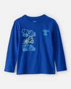 Toddler Boy Dumptruck Long-Sleeve Graphic Tee - Blue, image 1 of 3 slides
