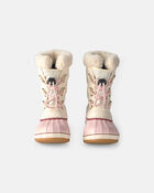 Girls SOREL Yoot Pac&trade; Winter Snow Boot - White, image 1 of 3 slides