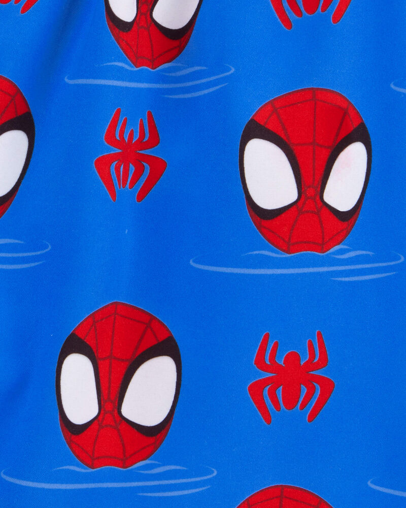 Baby Swimsuit Boy Marvel Boys Swim Set (UPF 50+) Spiderman Rash