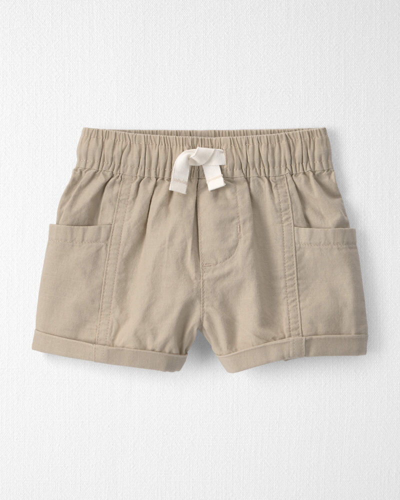 Baby Boy 2-Piece Gingham Set Made with Organic Cotton, image 3 of 8 slides