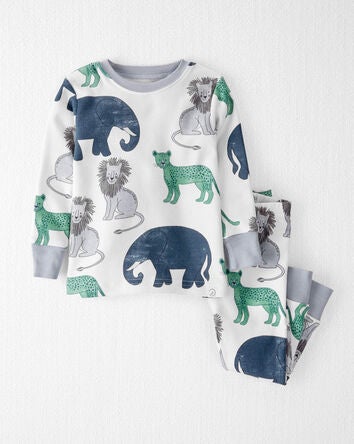 Baby Organic Cotton 2-Piece Pyjamas Set, 