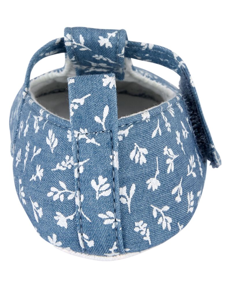 Baby Chambray Baby Shoes, image 3 of 7 slides