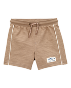 Toddler Legend Pull-On Cotton Shorts, image 1 of 6 slides