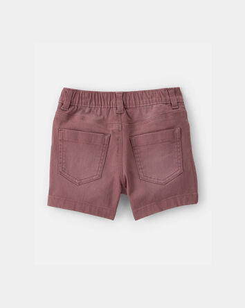 Toddler Boy Twill Pull-On Shorts - Brown, 