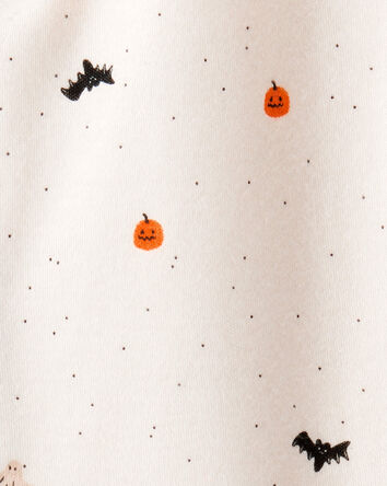 Baby Halloween 2-Way Zip Cotton Sleeper, 