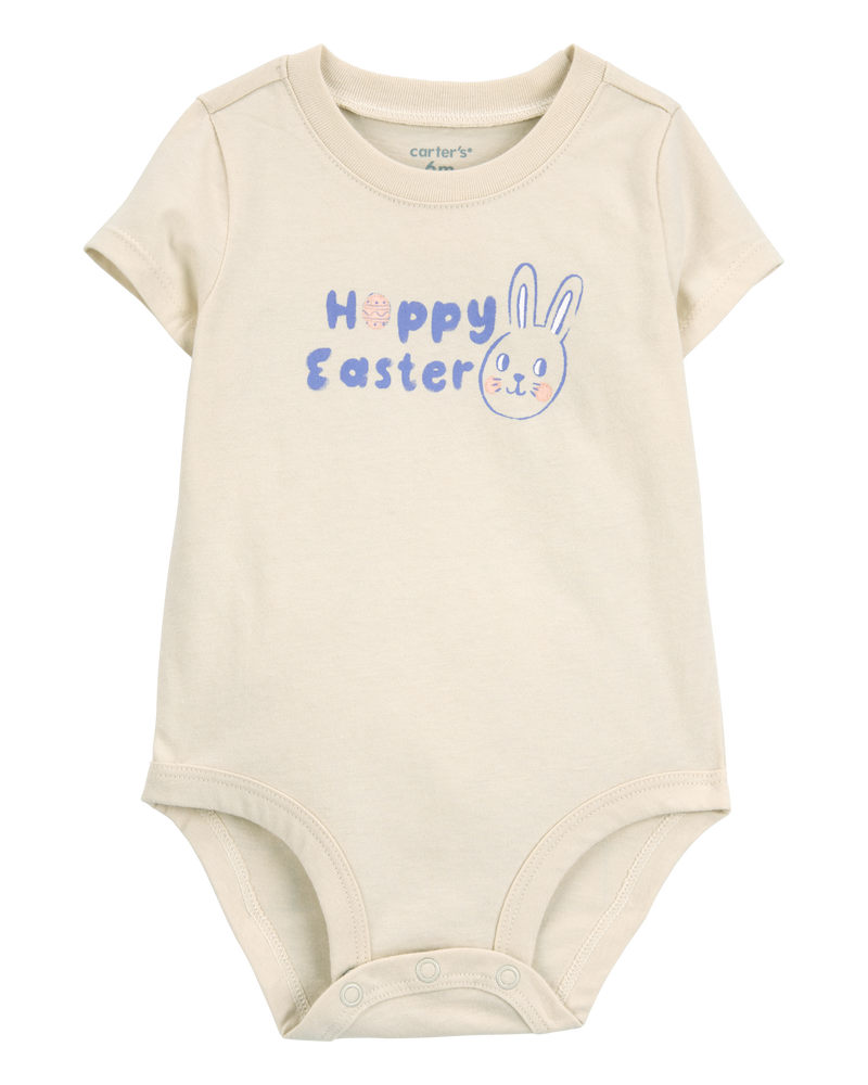 Baby Easter Short-Sleeve Bodysuit, image 1 of 3 slides