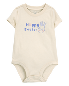 Baby Easter Short-Sleeve Bodysuit, image 1 of 3 slides
