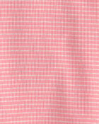 Baby Girl 2-Piece Organic Cotton Ribbed Pyjama, image 3 of 4 slides
