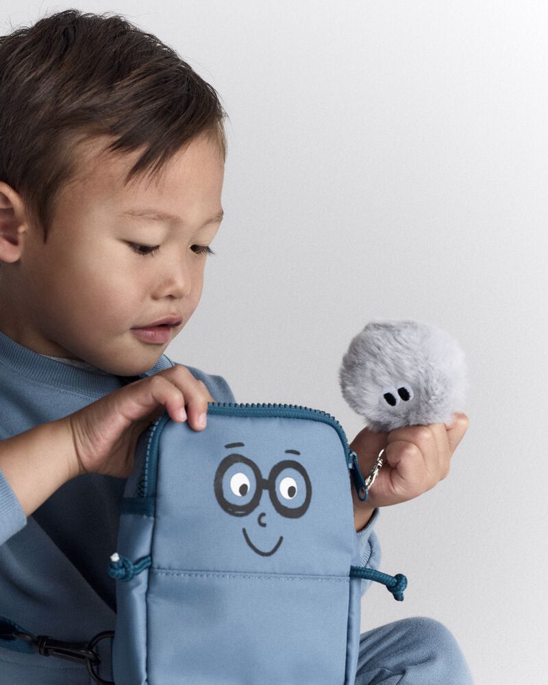 Toddler Squish Bag Charm - Grey, image 2 of 5 slides