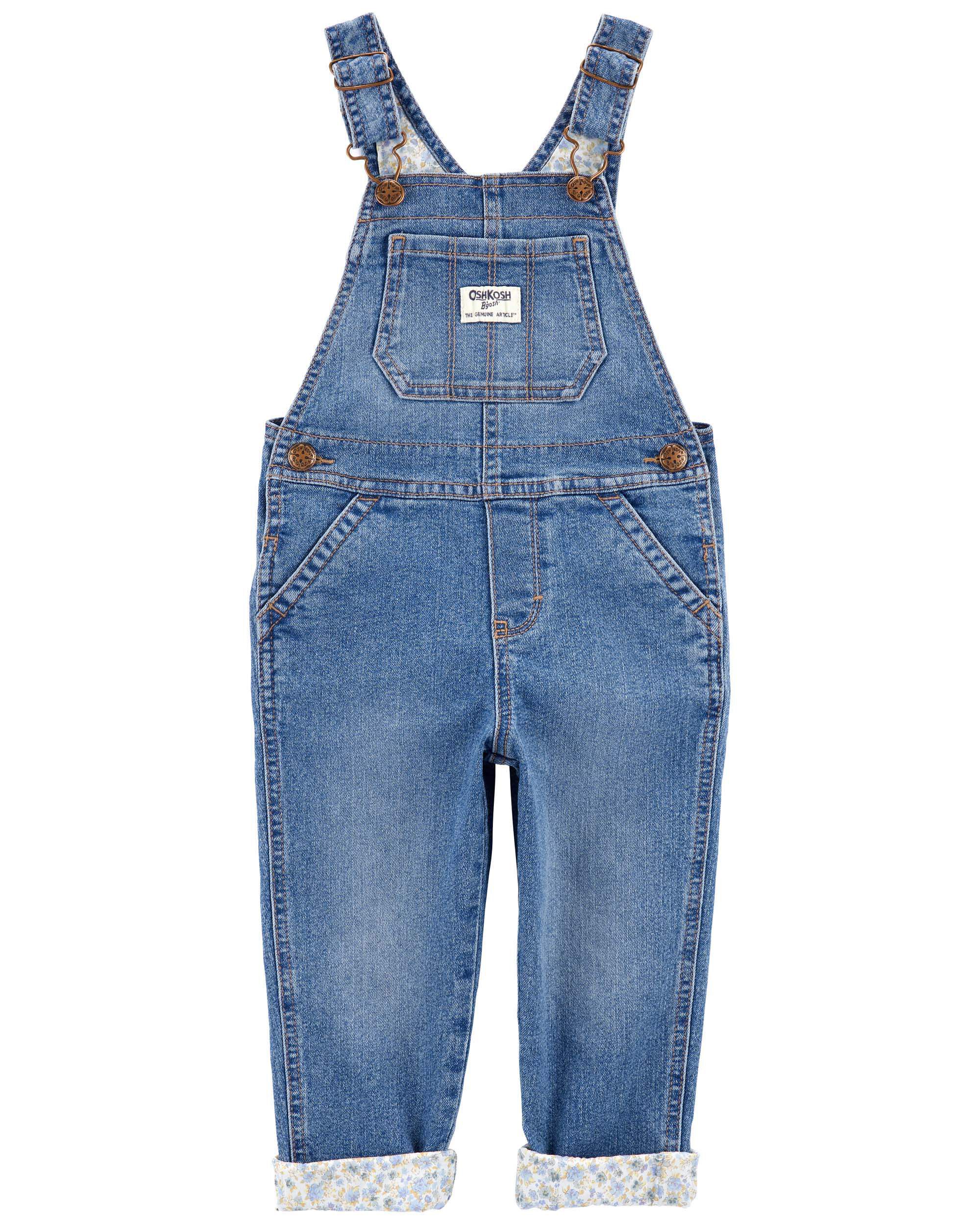 Jean overalls for baby deals girl
