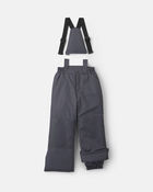 Kids Snow Pants- Charcoal, image 2 of 5 slides