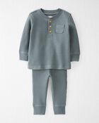 Waffle Knit Play Set Made with Organic Cotton, image 1 of 5 slides