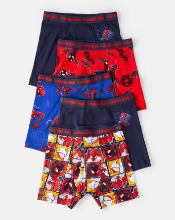 Garçons - Emballage de 5 sous-vêtements de Spider-Man ©Marvel, 