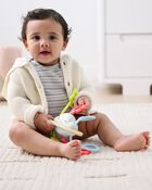 Silver Lining Cloud Pull & Play Baby Sensory Toy, image 5 of 5 slides