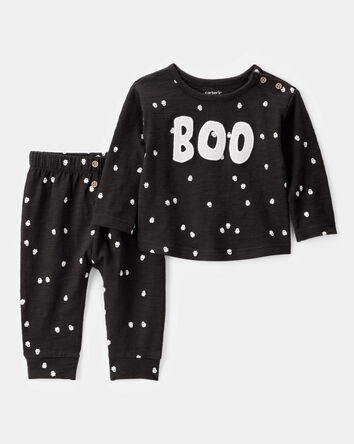 Bébé Ensemble 2 pièces pour Halloween à fantôme, 