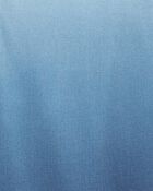 Kid Ombre Long-Sleeve Henley Shirt - Blue, image 2 of 3 slides