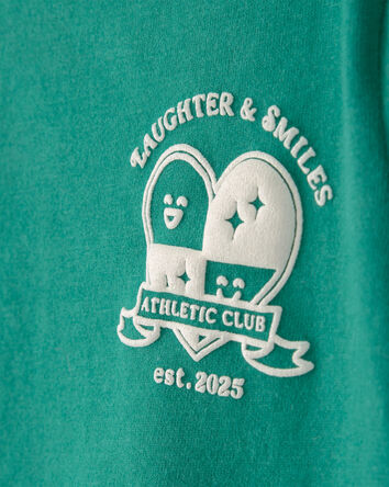 B&eacute;b&eacute; fille - Haut &laquo;Laughter & Smiles&raquo; - Vert, 