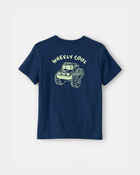 Toddler Boy Monster Truck Graphic Tee - Blue, image 2 of 5 slides