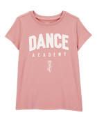 Kid Dance Academy Short-Sleeve Graphic Tee - Pink, image 1 of 3 slides