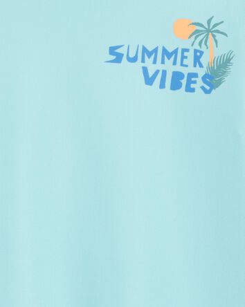 Toddler Summer Vibes Long-Sleeve Rashguard, 