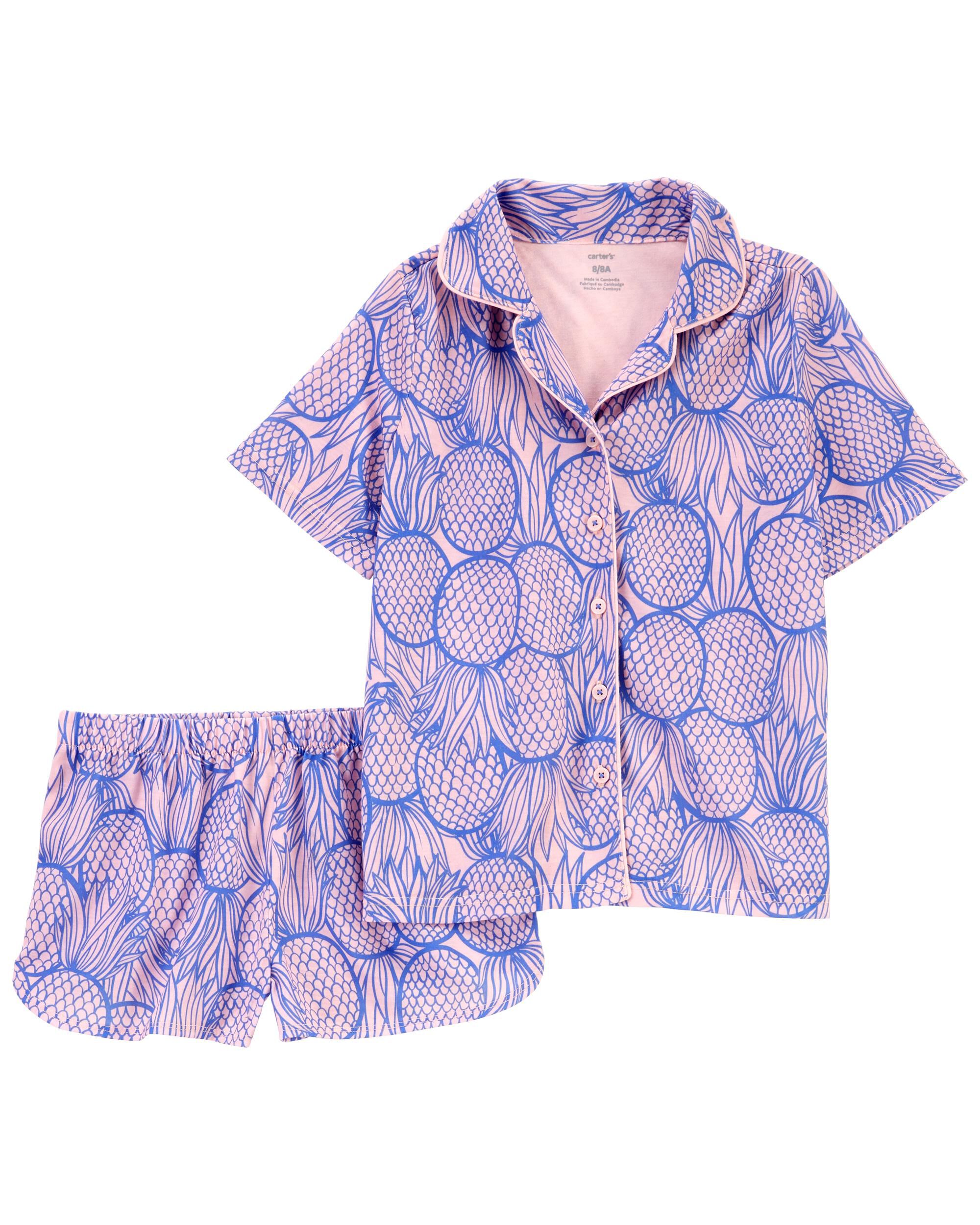 Girls loose fit pajamas online