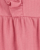 Bébé fille - Ensemble 2 pièces combinaison et bandeau, image 2 sur 4 diapositives