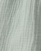 Baby Girl Organic Cotton Gauze Dress, image 4 of 6 slides