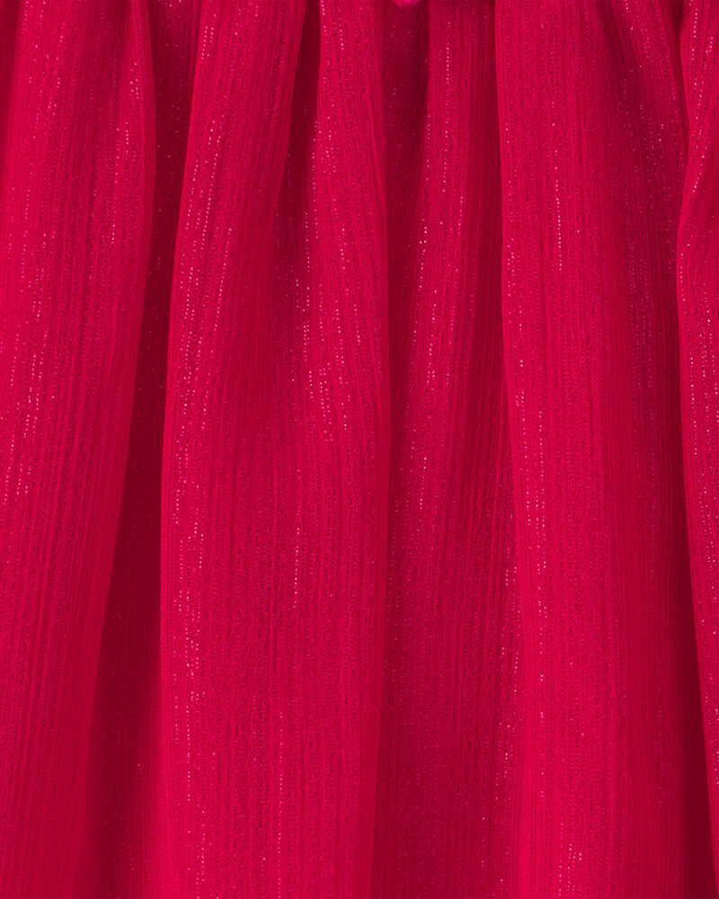 Toute-petit fille - Jupe-short &agrave; carreaux &ndash; Rouge, image 3 sur 3 diapositives