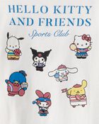 Girls Hello Kitty&reg; Long-Sleeve Top - White, image 5 of 5 slides