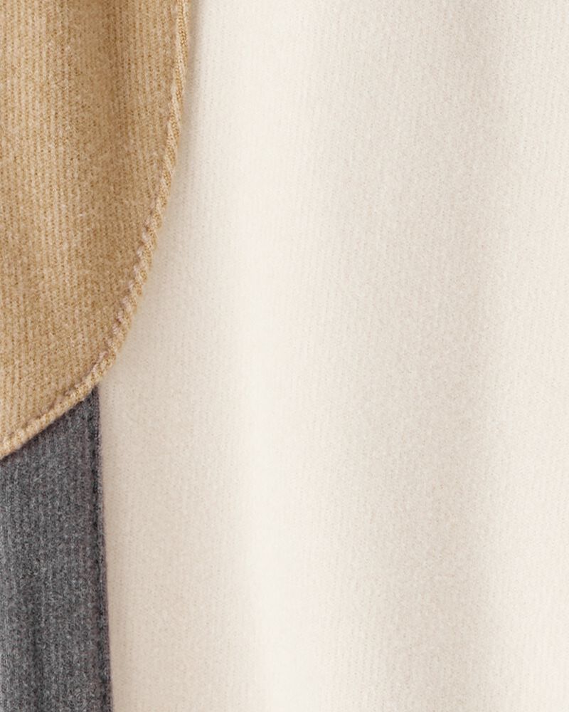 Baby Boy Colourblock Joggers - Tan/White, image 3 of 4 slides