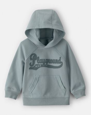 B&eacute;b&eacute; gar&ccedil;on - MVP sweat &agrave; capuche en French terry - vert, 