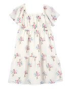 Kid Floral Tiered Dress, image 1 of 4 slides