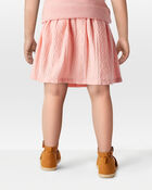 Toddler Crochet Pull-On Skort, image 3 of 6 slides