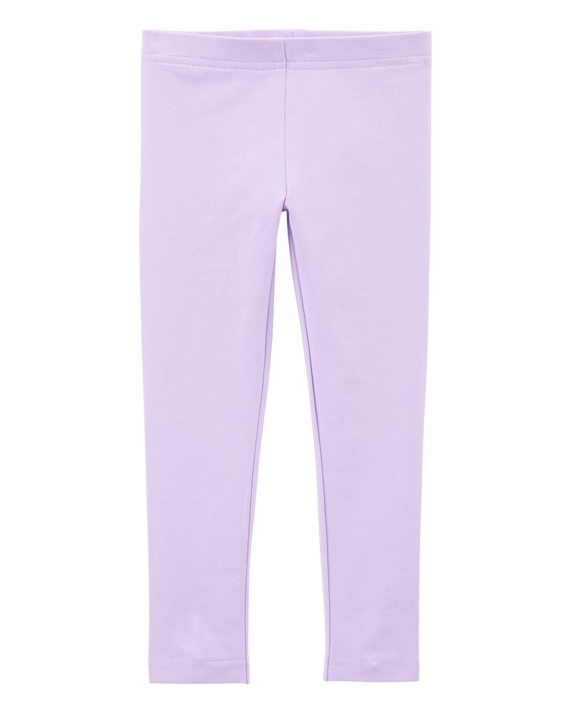 B&eacute;b&eacute; fille - Legging extensible en coton, image 1 sur 2 diapositives