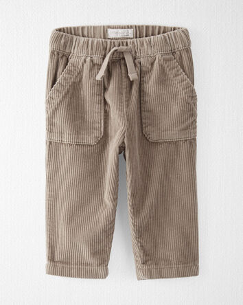B&eacute;b&eacute; gar&ccedil;on - Pantalon en velours c&ocirc;tel&eacute; biologique, 