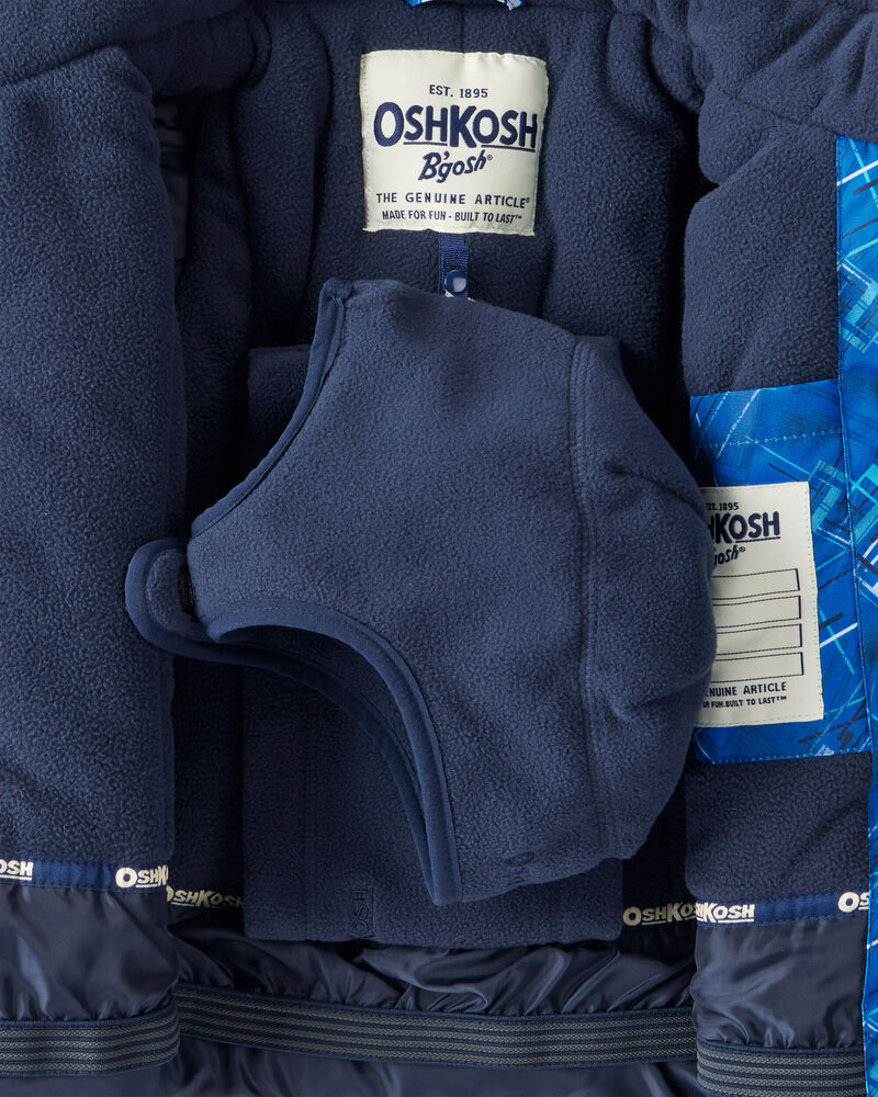 Toddler Boy 2-Piece Taslan Snowsuit, image 4 of 13 slides