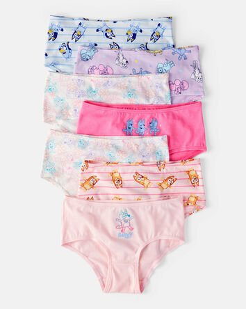 Girls 7-Pack Bluey&trade; Brief Underwear, 