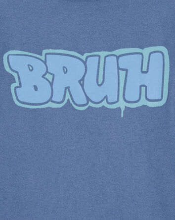 Kid Bruh Graphic Tee - Blue, 