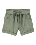 Kid Pretty Utility Short - Green, image 1 of 5 slides