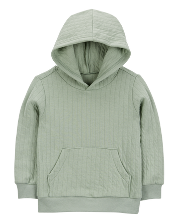 Toddler Pullover Doubleknit Hoodie - Green, 