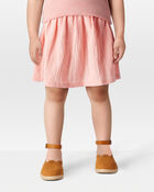 Toddler Crochet Pull-On Skort, image 2 of 6 slides