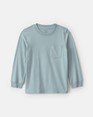 Toddler Boy Long-Sleeve T-Shirt - Blue, 