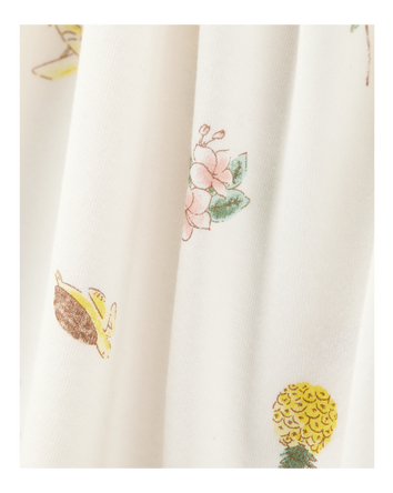 Toddler Tropical Print Snug Fit PurelySoft 2-Piece Pyjamas, 