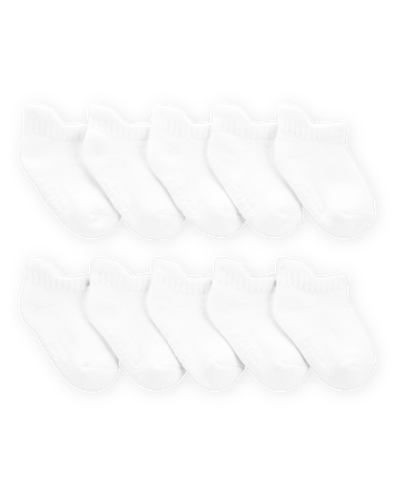 Baby 10-Pack No Show Socks, 