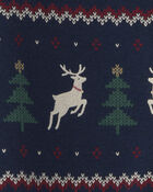 B&eacute;b&eacute; - Grenouill&egrave;re en coton biologique &agrave; motif jacquard, image 4 sur 4 diapositives