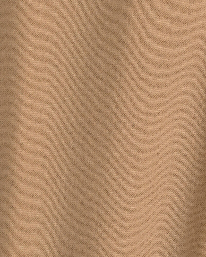 Baby Boy 2-Piece Striped Long-Sleeve Bodysuit & Pant Set - Cream/Khaki, image 5 of 6 slides