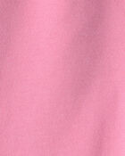 Tout-petit fille - Pantalon &agrave; jambe large en jersey bouclette - Rose, image 4 sur 4 diapositives